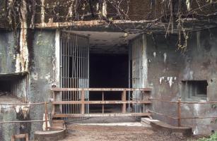 Ligne Maginot - GALGENBERG - A15 - (Ouvrage d'artillerie) - Entrée munitions
La barrière