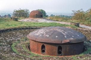 Ligne Maginot - GALGENBERG - A15 - (Ouvrage d'artillerie) - Bloc 6
La tourelle de 135 et la cloche GFM