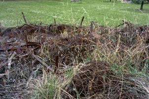 Ligne Maginot - HINSING 2 - (Blockhaus pour canon) - Le toit