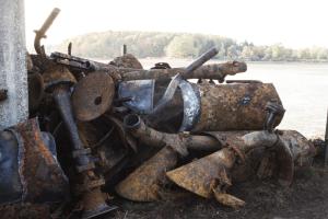 Ligne Maginot - HIRBACH - STANGENWALD (RETENUE DE) - (Inondation défensive) - À l'occasion de la restauration, l'installation nécessaire pour faire l'inondation a été enlevée