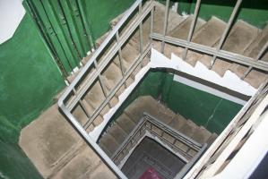 Ligne Maginot - IMMERHOF - A10 - (Ouvrage d'infanterie) - Bloc 1
Cage d'escalier depuis les dessous 