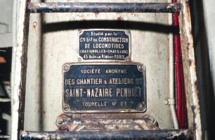 Ligne Maginot - IMMERHOF - A10 - (Ouvrage d'infanterie) - Bloc 2
Le plaque d'identification de la tourelle