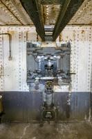 Ligne Maginot - SCHOENENBOURG - (Ouvrage d'artillerie) - Bloc 6
Jumelage mitrailleuse en place