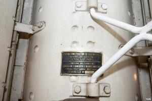 Ligne Maginot - IMMERHOF - A10 (Ouvrage d'infanterie) - Bloc 3
Etage supérieur
Tourelle pour deux mortiers 81 mm