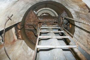 Ligne Maginot - IMMERHOF - A10 - (Ouvrage d'infanterie) - Bloc d'entrée
Intérieur de la cloche LG