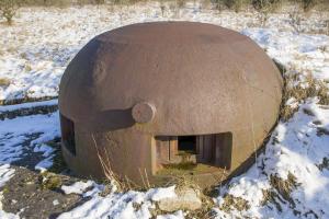 Ligne Maginot - MOLVANGE - A9 - (Ouvrage d'artillerie) - Bloc 4
L'unique cloche GFM du bloc