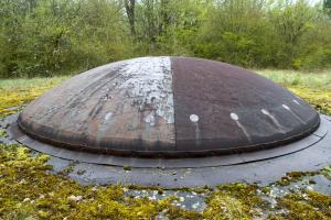 Ligne Maginot - MOLVANGE - A9 - (Ouvrage d'artillerie) - Bloc 10
Tourelle de 75 mle 33