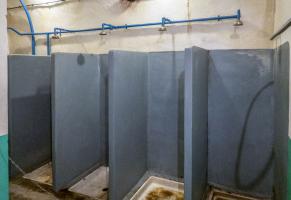 Ligne Maginot - SCHOENENBOURG - (Ouvrage d'artillerie) - Casernement
Douches