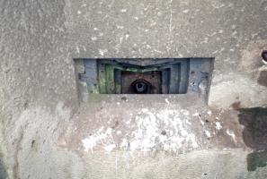 Ligne Maginot - SOETRICH - A11 - (Ouvrage d'artillerie) - Bloc 3
Un des créneaux des mortiers de 81