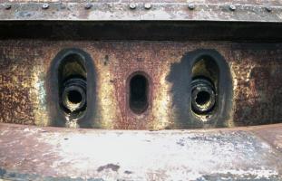 Ligne Maginot - SOETRICH - A11 - (Ouvrage d'artillerie) - Bloc 5
Tourelle de 75 mm mle 32