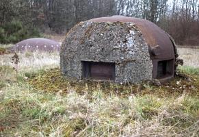 Ligne Maginot - SOETRICH - A11 - (Ouvrage d'artillerie) - Bloc 6
Cloche GFM et tourelle de 75 mm mle 32