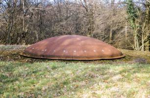 Ligne Maginot - HACKENBERG - A19 - (Ouvrage d'artillerie) - Bloc 2
Tourelle 75 Mle 33