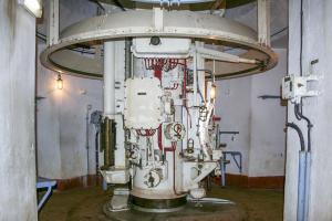 Ligne Maginot - HACKENBERG - A19 - (Ouvrage d'artillerie) - Bloc 9
Etage intermédiaire de la tourelle de 135