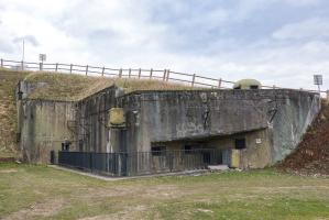 Ligne Maginot - SENTZICH - A16 - (Ouvrage d'infanterie) - Casemate sud et entrée principale de l'ouvrage