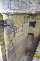 Ligne Maginot - SENTZICH - A16 - (Ouvrage d'infanterie) - Casemate sud
Fossé diamant et ses créneau de défense
