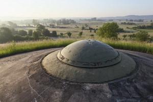 Ligne Maginot - SENTZICH - A16 - (Ouvrage d'infanterie) - Tourelle de mitrailleuses