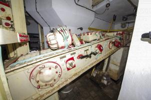 Ligne Maginot - SENTZICH - A16 - (Ouvrage d'infanterie) - Tourelle mitrailleuse
Étage inférieur
Vue sur le balancier