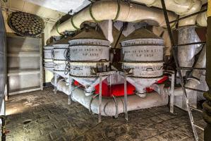 Ligne Maginot - SENTZICH - A16 - (Ouvrage d'infanterie) - La salle des filtres, élément important pour le bon fonctionnement de l'ouvrage !