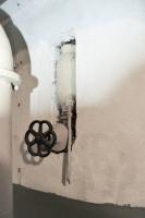 Ligne Maginot - SENTZICH - A16 - (Ouvrage d'infanterie) - Siphon d'entrée des eaux de pluie de la dalle sur la casemate Sud.