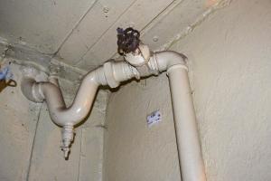 Ligne Maginot - SENTZICH - A16 - (Ouvrage d'infanterie) - Cuisine
Entrée d'eau de drainage extérieur.