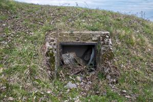 Ligne Maginot - SENTZICH - A16 - (Ouvrage d'infanterie) - Niche de stockage devant l'ouvrage