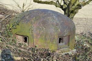 Ligne Maginot - 34/2 - CHALAMPE NORD OUEST - (Casemate d'infanterie - Double) - Cloche GFM sud