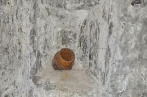 Ligne Maginot - 34/2 - CHALAMPE NORD OUEST - (Casemate d'infanterie - Double) - Chambre de tir sud. Goulotte à grenades