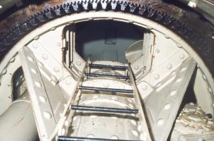 Ligne Maginot - SENTZICH - A16 - (Ouvrage d'infanterie) - Tourelle de mitrailleuses
Passage vers la chambre de tir