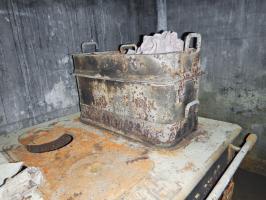 Ligne Maginot - ROUTE DU LUXEMBOURG - X9 - (Abri) -  La cuisine
Cusinière à charbon Vaillant