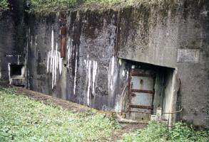 Ligne Maginot - OBERHEIDE - A14 - (Ouvrage d'infanterie) - L'entrée Nord et son fossé