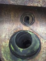 Ligne Maginot - METRICH - A17 - (Ouvrage d'artillerie) - Bloc 1
Emplacement du canon de 75mm