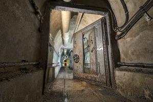 Ligne Maginot - METRICH - A17 - (Ouvrage d'artillerie) - Bloc 5
Le sas d'entrée du bloc. Celui-ci est doté d'une tourelle pour deux mortiers de 81 mm.