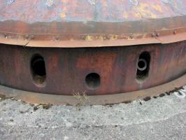 Ligne Maginot - METRICH - A17 - (Ouvrage d'artillerie) - Bloc 8
Embrasures de la tourelle de 75-33.