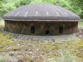 Ligne Maginot - METRICH - A17 - (Ouvrage d'artillerie) - Bloc 10
Tourelle de 75-33