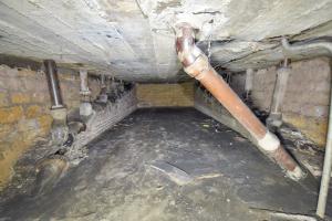 Ligne Maginot - METRICH - A17 - (Ouvrage d'artillerie) - Sanitaires
Les tuyaux vers l’egout 