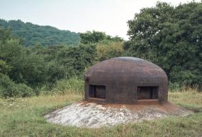 Ligne Maginot - METRICH - A17 - (Ouvrage d'artillerie) - Entrée munitions
Cloche GFM 