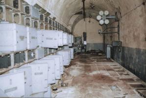 Ligne Maginot - METRICH - A17 - (Ouvrage d'artillerie) - La cellule haute-tension avec le tableau général basse tension de l'ouvrage