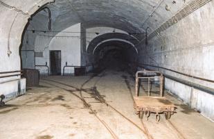 Ligne Maginot - METRICH - A17 - (Ouvrage d'artillerie) - Gare et premier galerie vers le M1