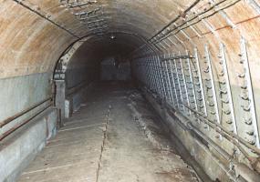 Ligne Maginot - METRICH - A17 - (Ouvrage d'artillerie) - La galerie vers l'entrée des hommes