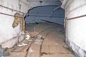 Ligne Maginot - METRICH - A17 - (Ouvrage d'artillerie) - Le soulève du sol au niveau du magasin M1