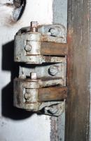 Ligne Maginot - METRICH - A17 - (Ouvrage d'artillerie) - Les charnières de la porte pare-souffle