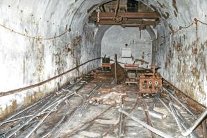 Ligne Maginot - METRICH - A17 - (Ouvrage d'artillerie) - Le garage des locotracteurs