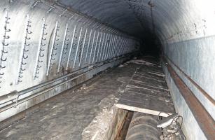 Ligne Maginot - METRICH - A17 - (Ouvrage d'artillerie) - La galerie vers l'entrée des hommes