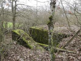Ligne Maginot - VALETTE NORD OUEST - (Blockhaus pour arme infanterie) - L'entrée du blockhaus.