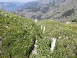 Ligne Maginot - COL DE RAUS (CR) - (Ouvrage d'infanterie) - Tranchée de liaison