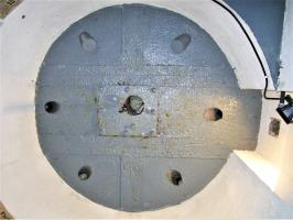 Ligne Maginot - MC29B - MC21 - (Casemate d'infanterie - double) - Le puits de la cloche GFM obturée