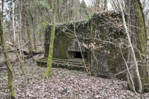 Ligne Maginot - LES TRICHES 1 - (Blockhaus pour canon) - 