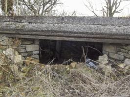 Ligne Maginot - MM273 - LE RATENTOUT EST - (Casemate d'artillerie) - Vue rapprochée du créneau 