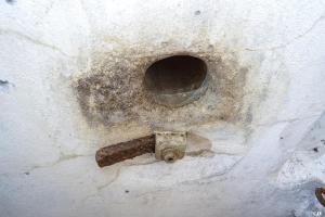 Ligne Maginot - DB33 - BOIS GRIGNET - (Blockhaus pour canon) - L'orifice du périscope