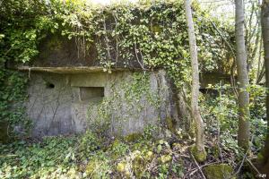 Ligne Maginot - DB35 - FROIDCUL - (Blockhaus pour canon) - Le premier créneau pour mitrailleuses
